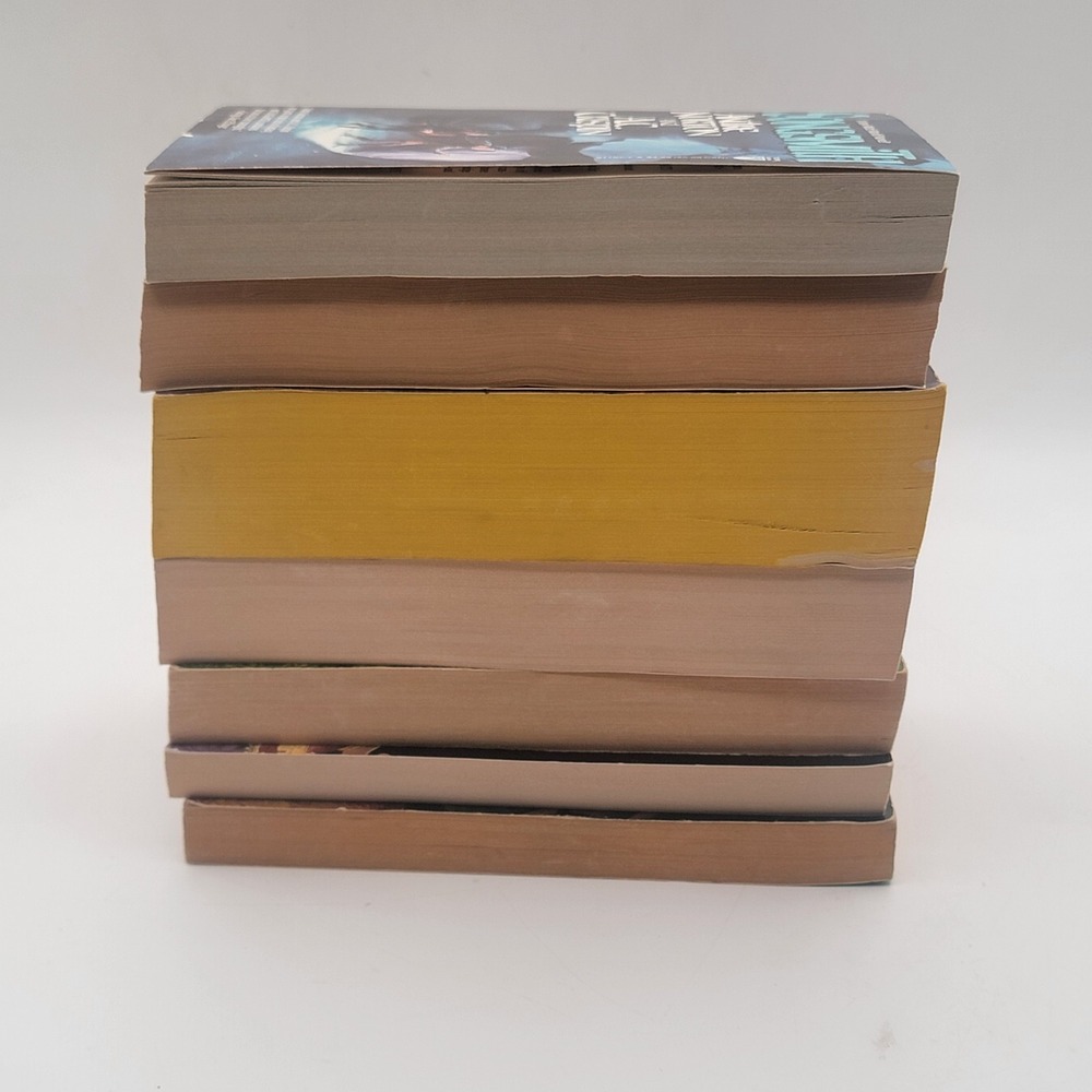Various Sci-Fi Fantasy 7 Book Lot Paperback 80s 90s Anthony Norton Harrison Good - Picture 9 of 11